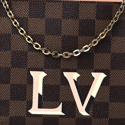 Louis Vuitton Damier Ebene Double Zip Pochette 7 of 9