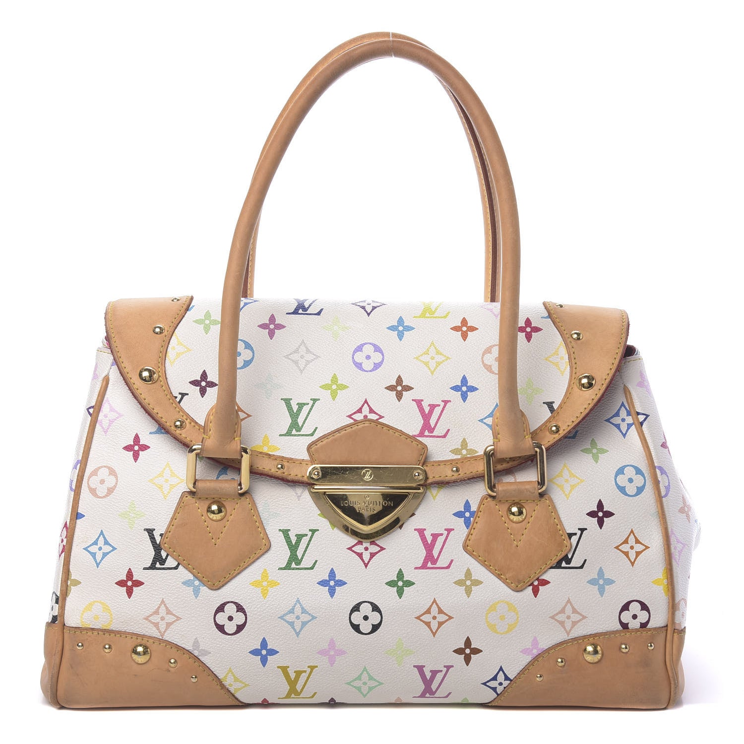 Louis Vuitton Monogram Multicolor Beverly GM White 1 of 15
