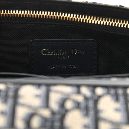 Christian Dior Oblique 30 Montaigne 2-In-1 Pouch Blue 6 of 8