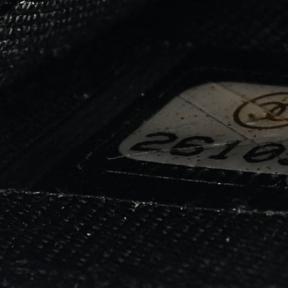 Chanel Caviar Quilted Flap Card Holder Wallet Black 8 of 8