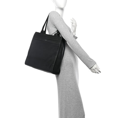 Saint Laurent Sheepskin Sac Cabas Tote Black 2 of 10