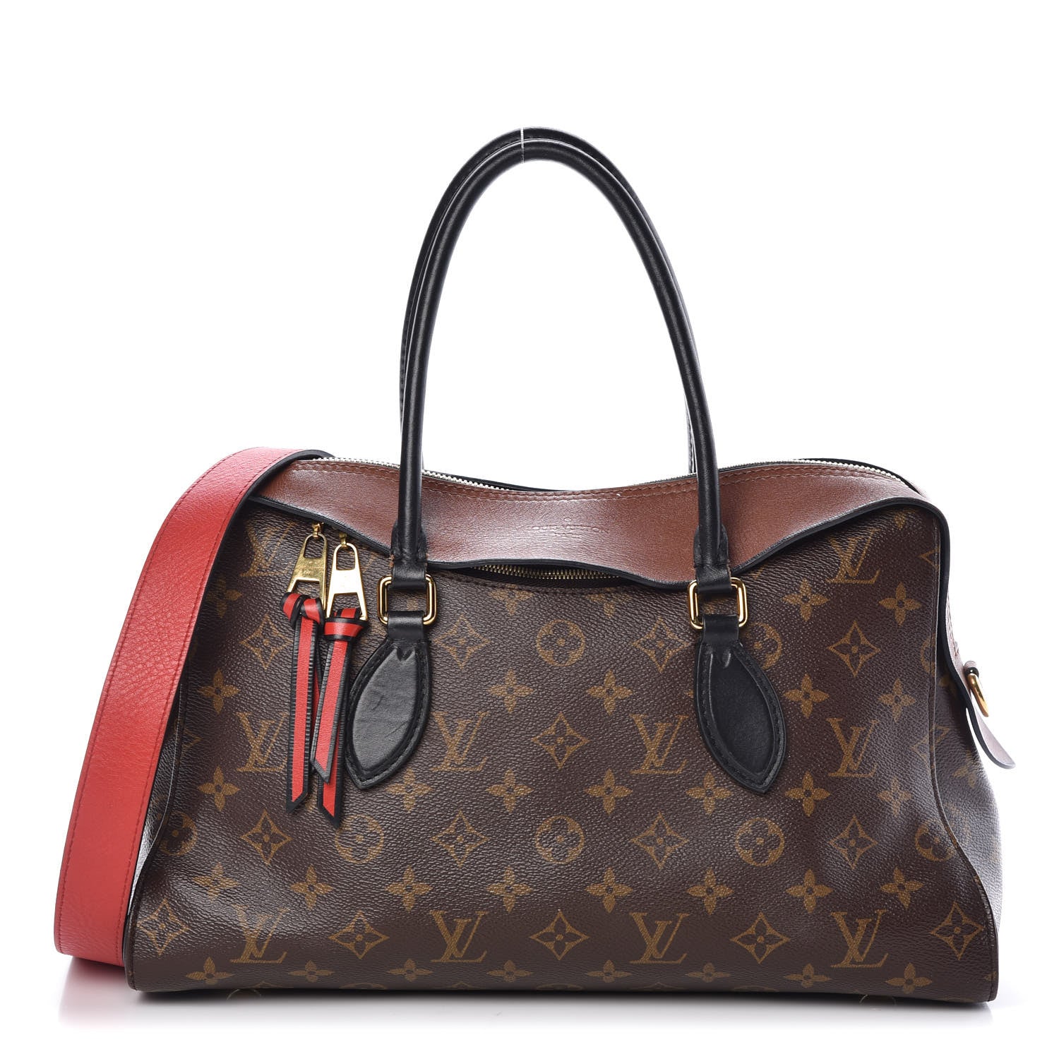 Louis Vuitton Monogram Tuileries Caramel Rouge 1 of 18