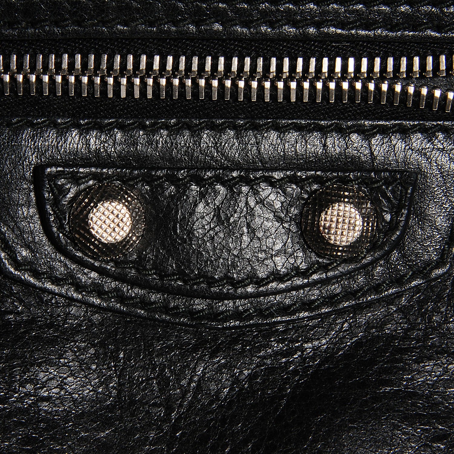 Balenciaga Agneau Giant 12 Silver Hardware Hip Black 6 of 11