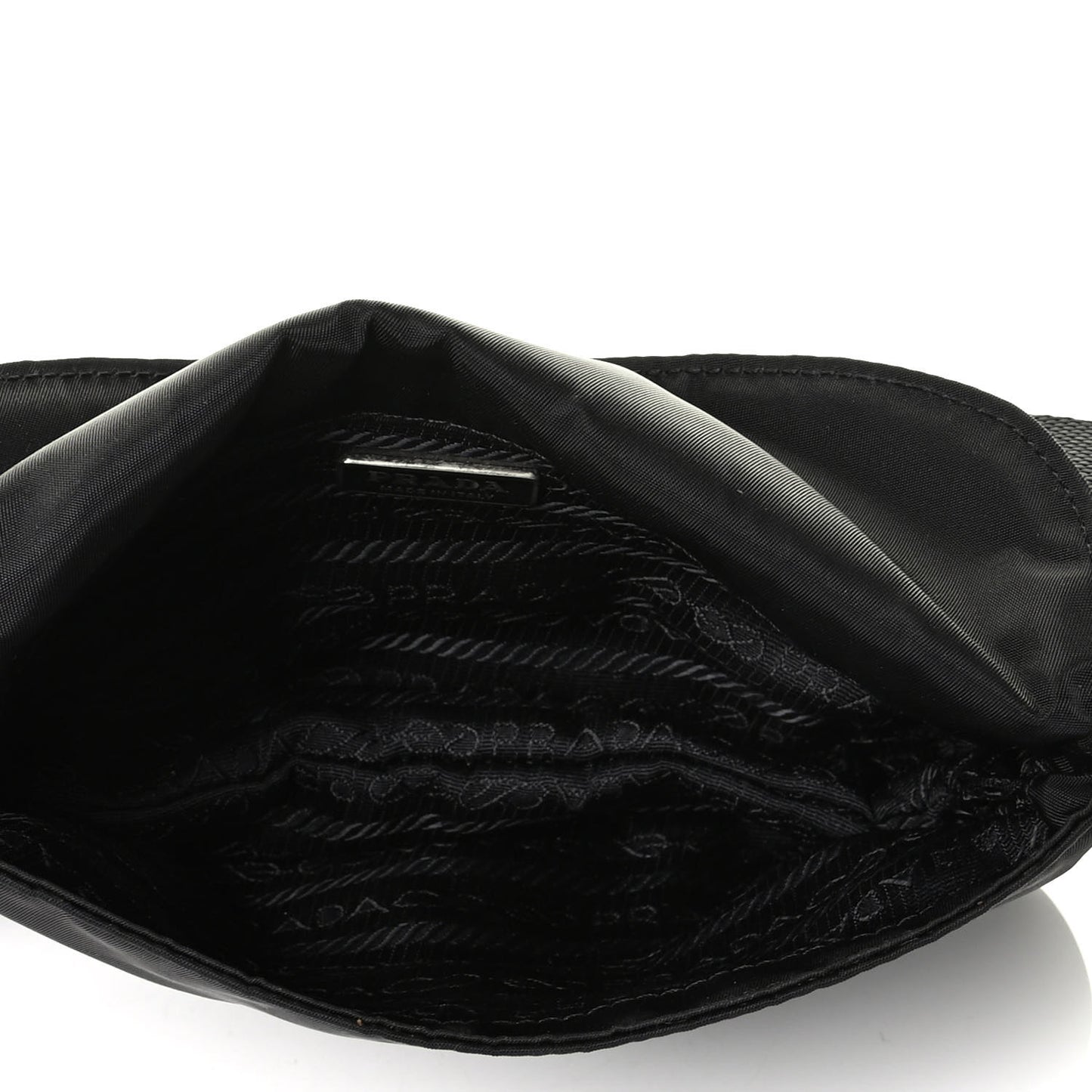 Tessuto Nylon Belt Bag Black