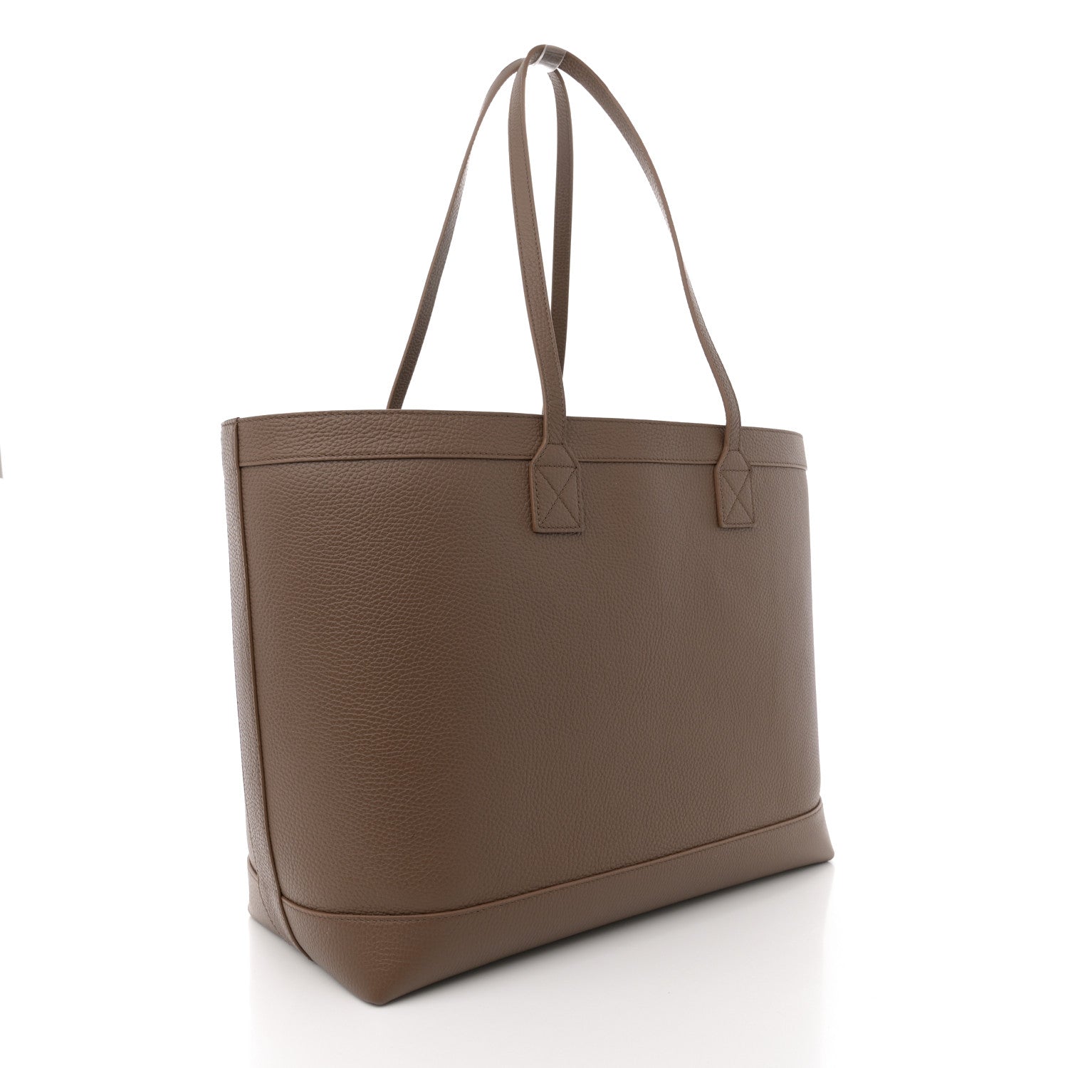 Burberry Grainy Calfskin Medium London Tote Bag Earth 3 of 12