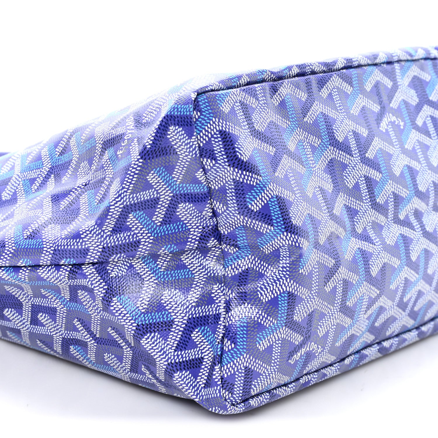 Goyard Goyardine Saint Louis PM Blueberry Purple 10 of 11