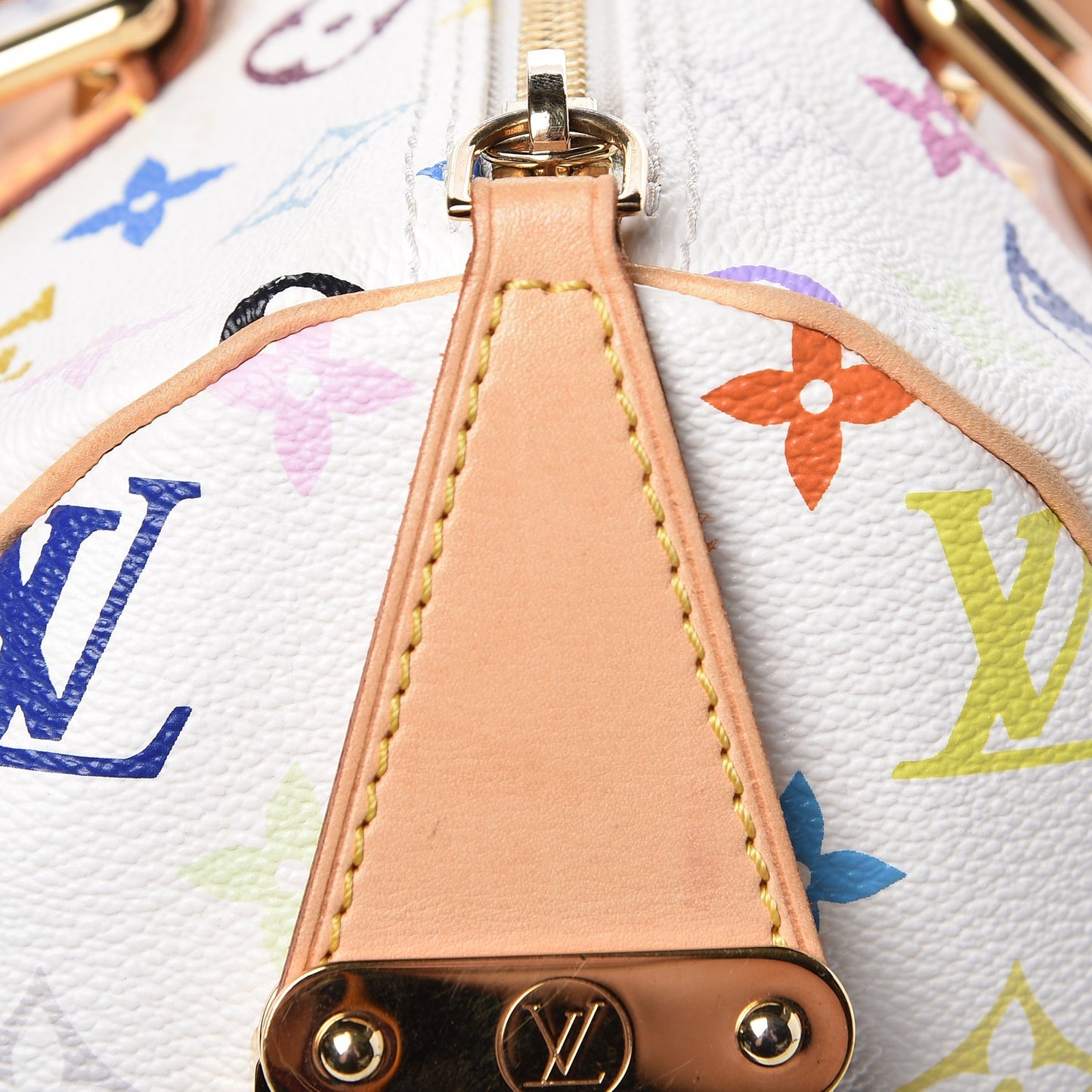 Monogram Multicolor Speedy 30 White