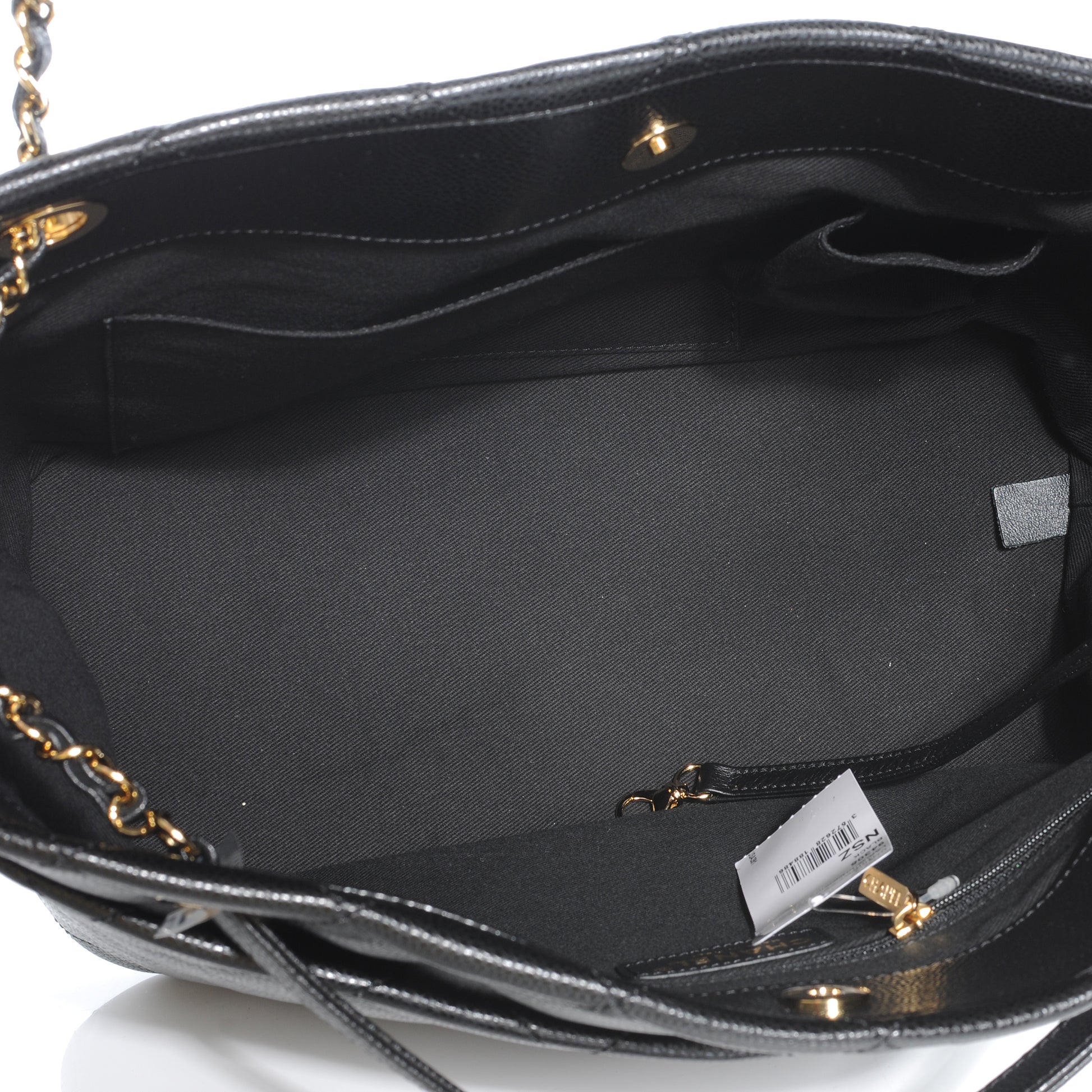 Chanel Caviar CC Timeless Tote Black 8 of 8