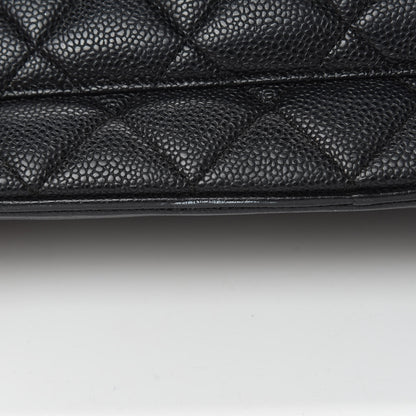 Chanel Caviar Quilted Medallion Tote Black 15 of 17