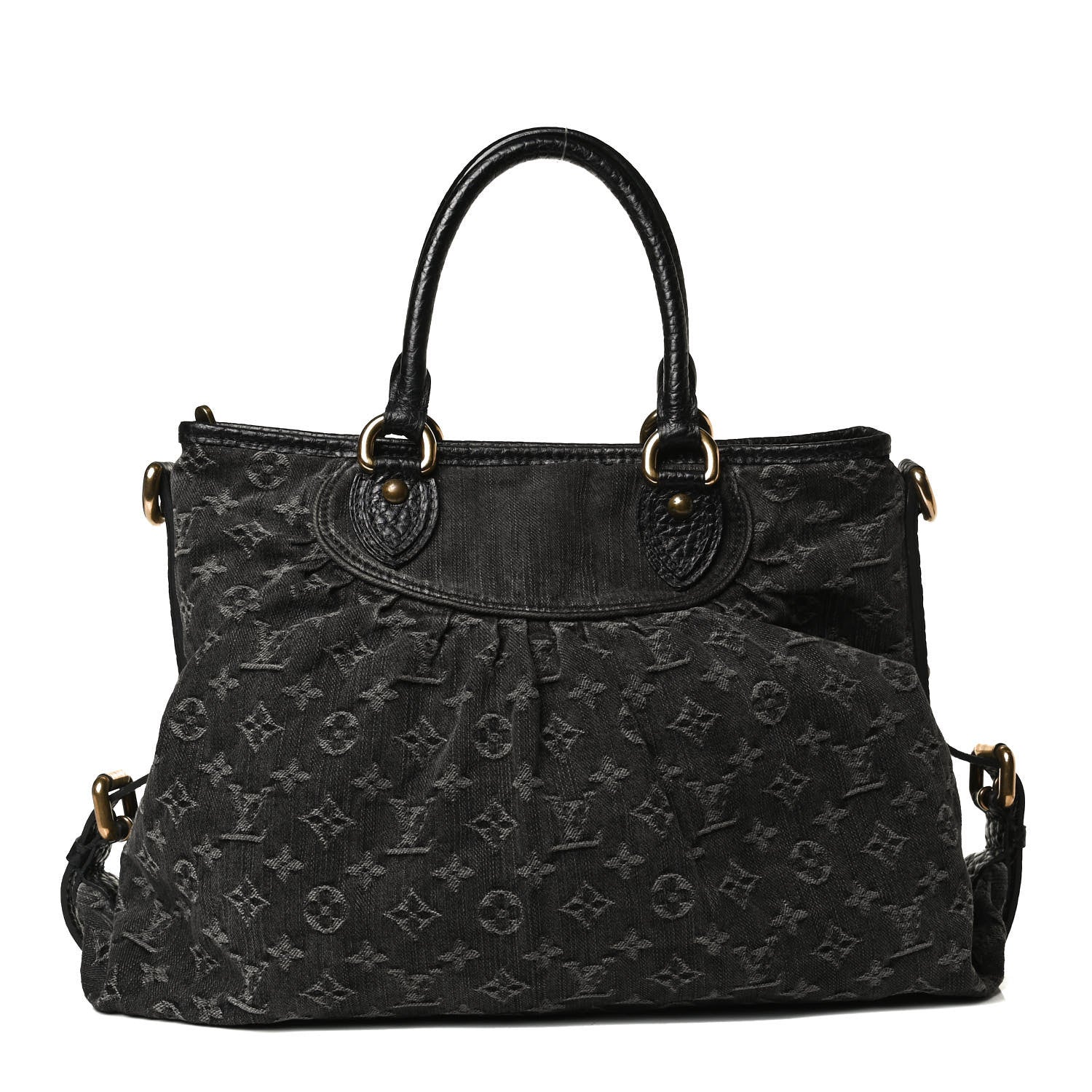 Louis Vuitton Denim Neo Cabby GM Black 1 of 12