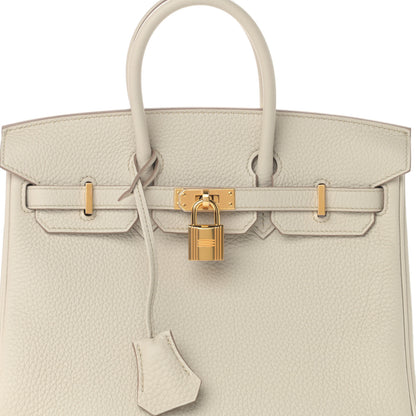 Hermes Togo Birkin 25 Beton 8 of 11