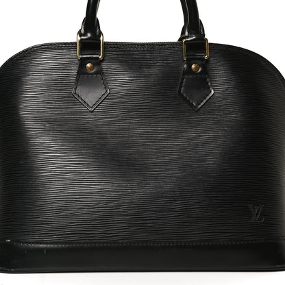 Louis Vuitton Epi Alma PM Black 8 of 14