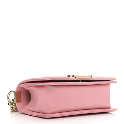 Chanel Caviar Quilted Small Boy Flap Pink 4 of 11