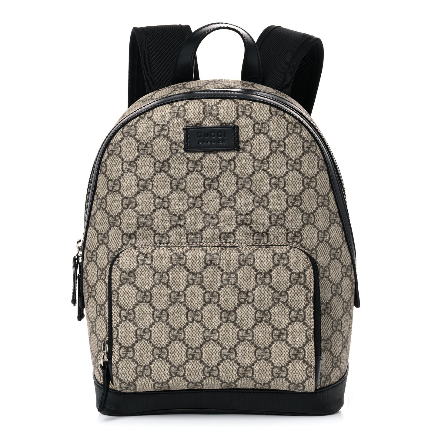 GG Supreme Monogram Small Eden Day Backpack Black
