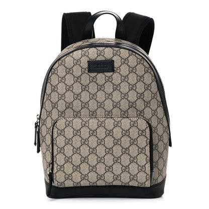 Gucci GG Supreme Monogram Small Eden Day Backpack Black 1 of 17