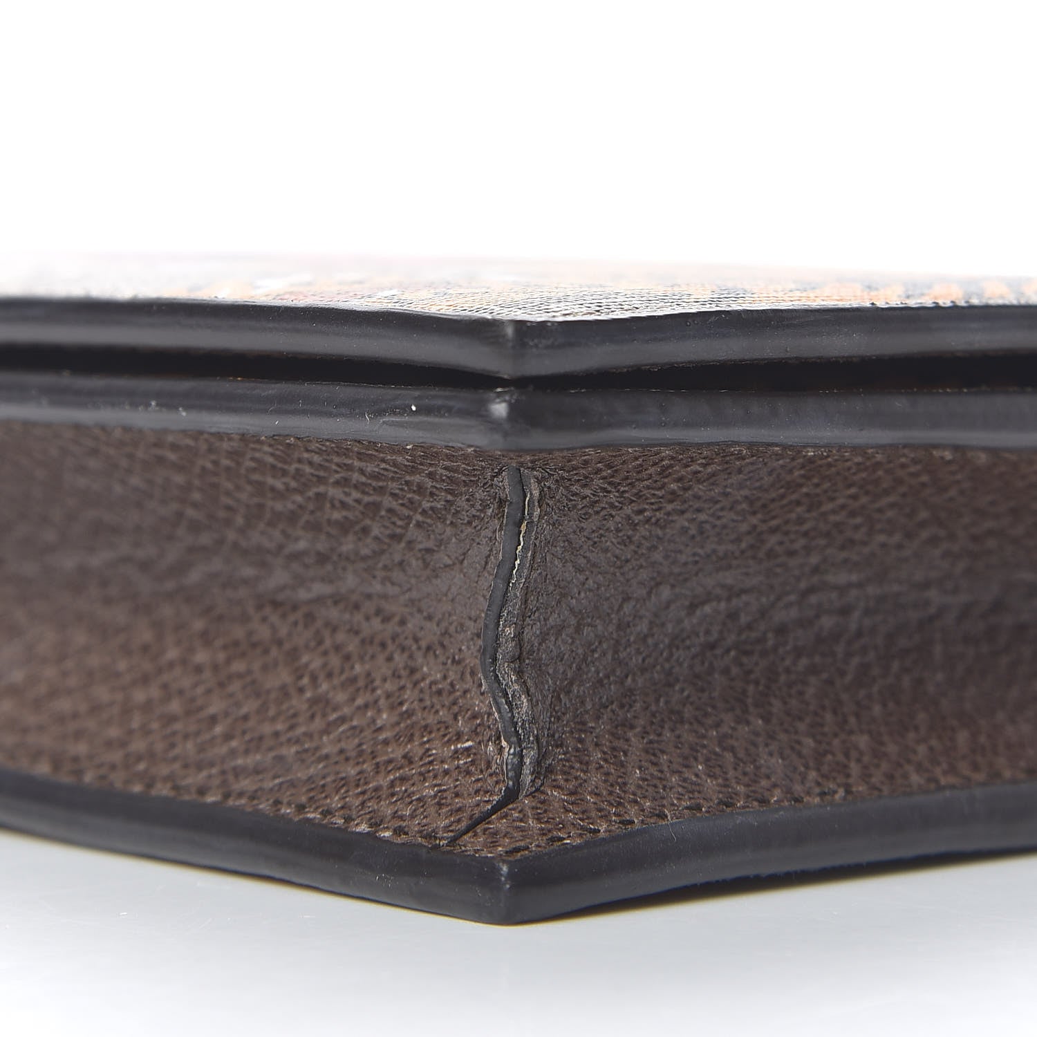 Gucci GG Supreme Monogram Bengal Chain Wallet Beige Pink 10 of 11