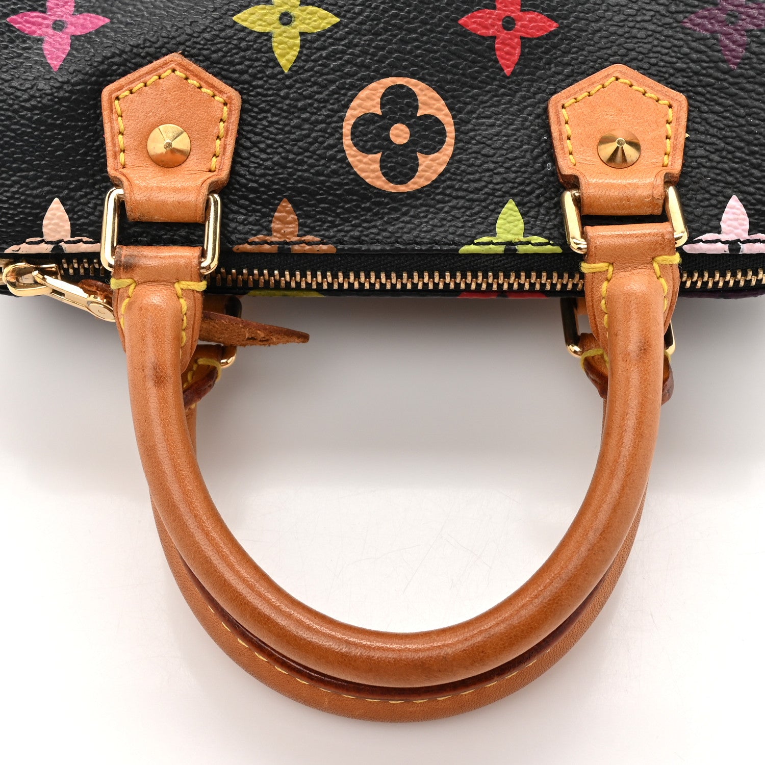 Louis Vuitton Monogram Multicolor Mini Sac HL Speedy Black 15 of 15