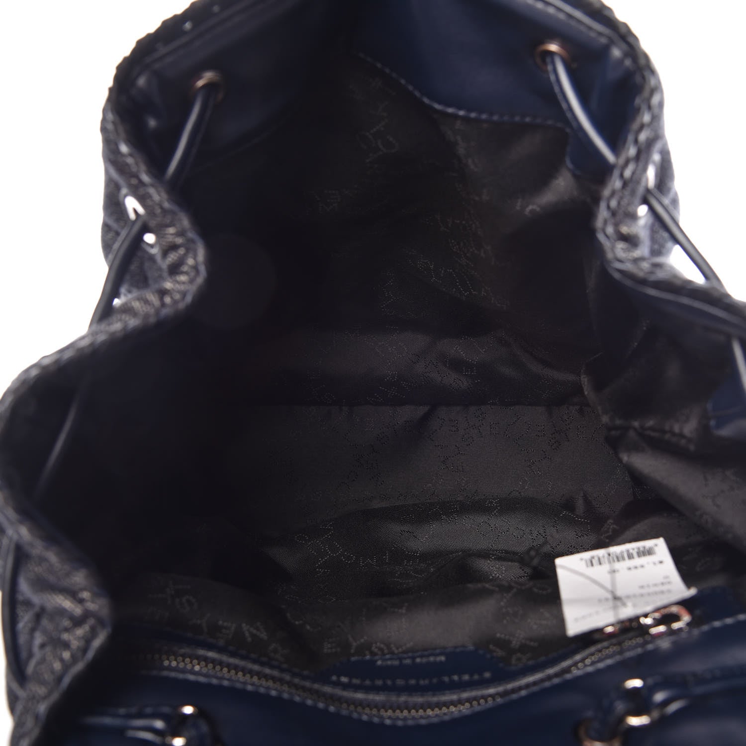 Stella McCartney Denim Quilted Falabella Backpack Blue 5 of 9