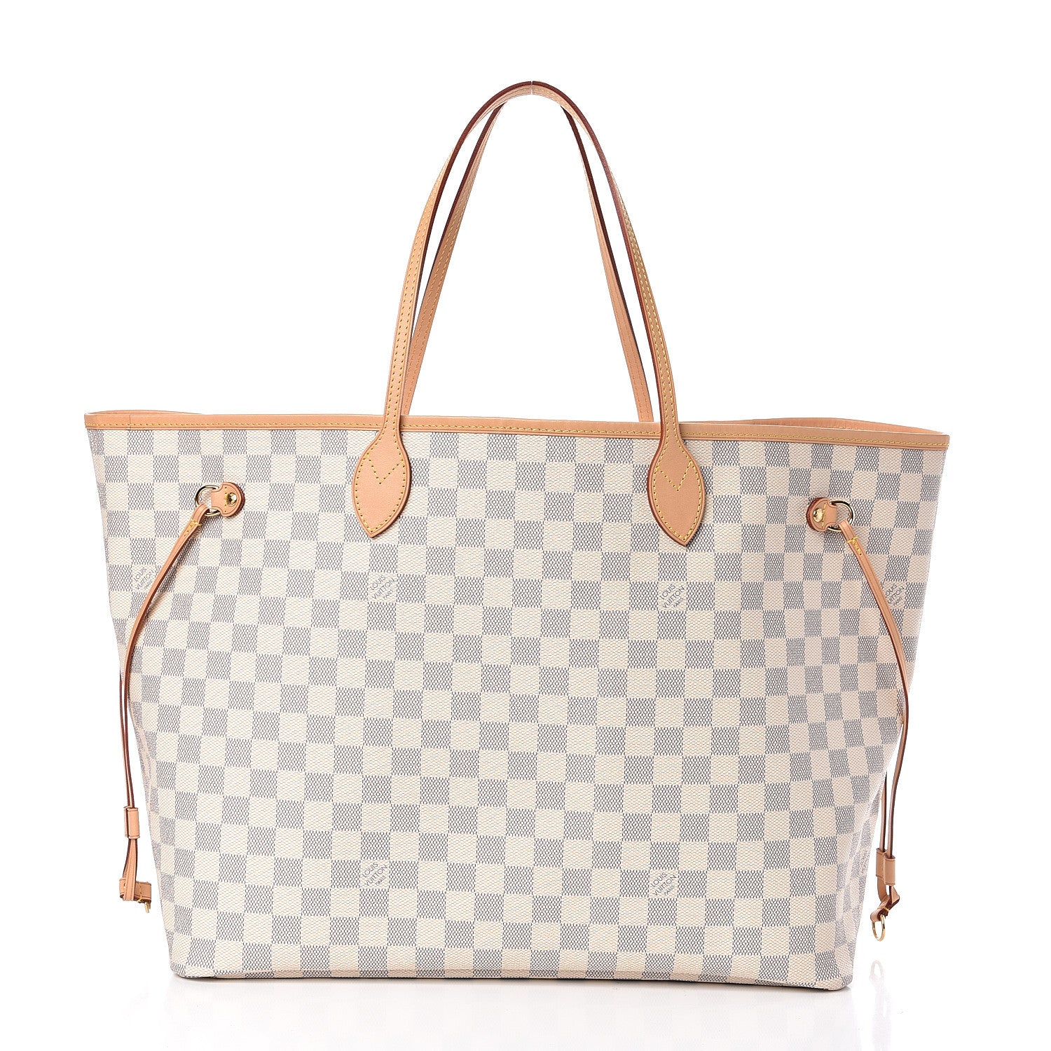 Louis Vuitton Damier Azur Neo Neverfull GM Rose Ballerine 3 of 10