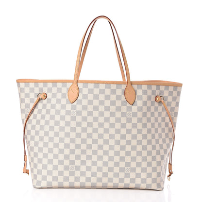 Louis Vuitton Damier Azur Neo Neverfull GM Rose Ballerine 3 of 10