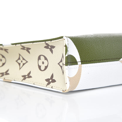 Louis Vuitton Monogram Giant Toiletry Pouch 26 Kaki 5 of 9