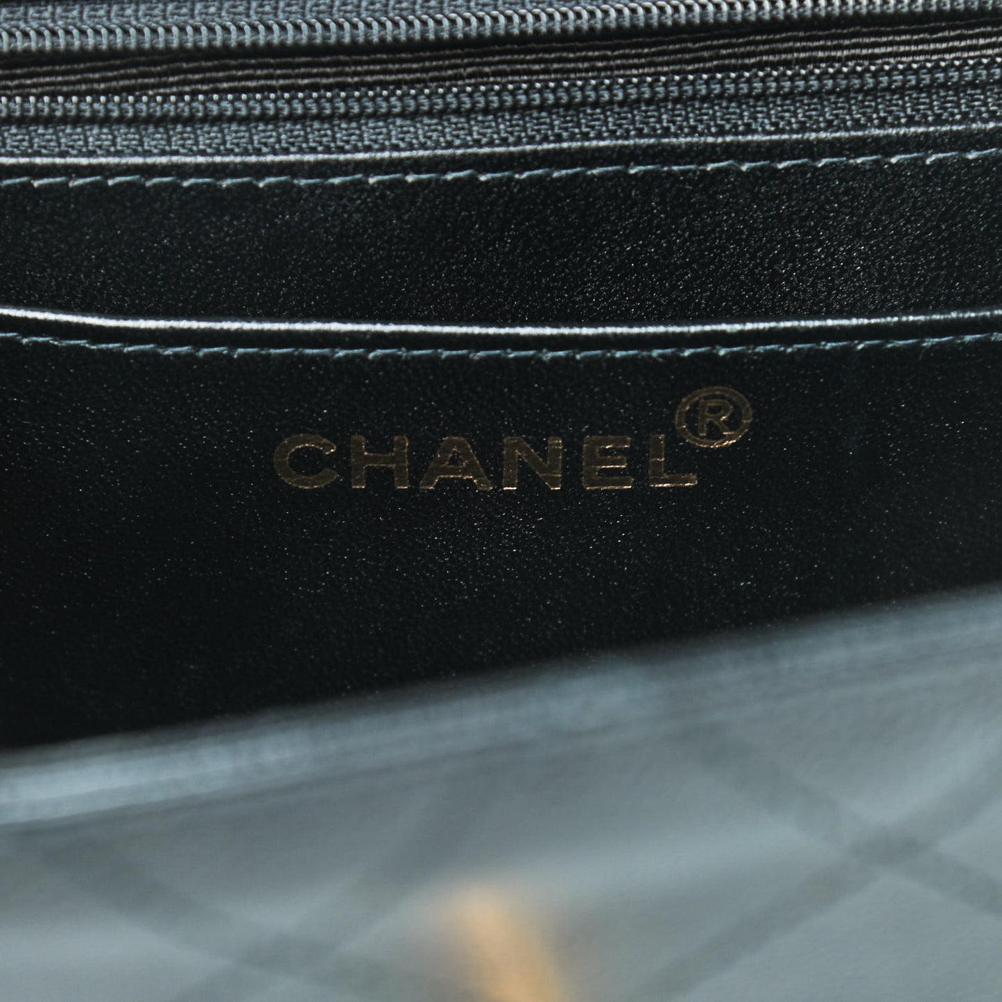 Caviar Flap Shoulder Bag Black