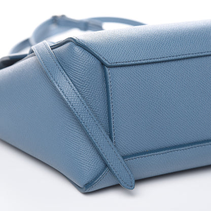 Celine Grained Calfskin Nano Belt Bag Slate Blue 7 of 8