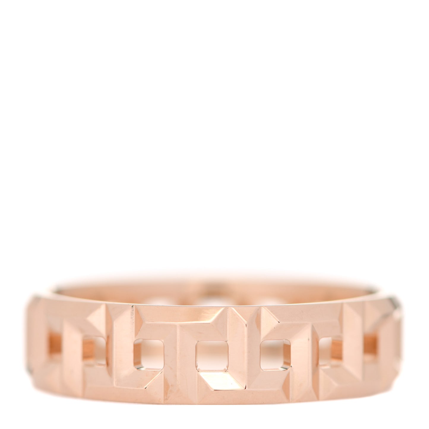 18K Rose Gold Wide T True Ring 59 8.75
