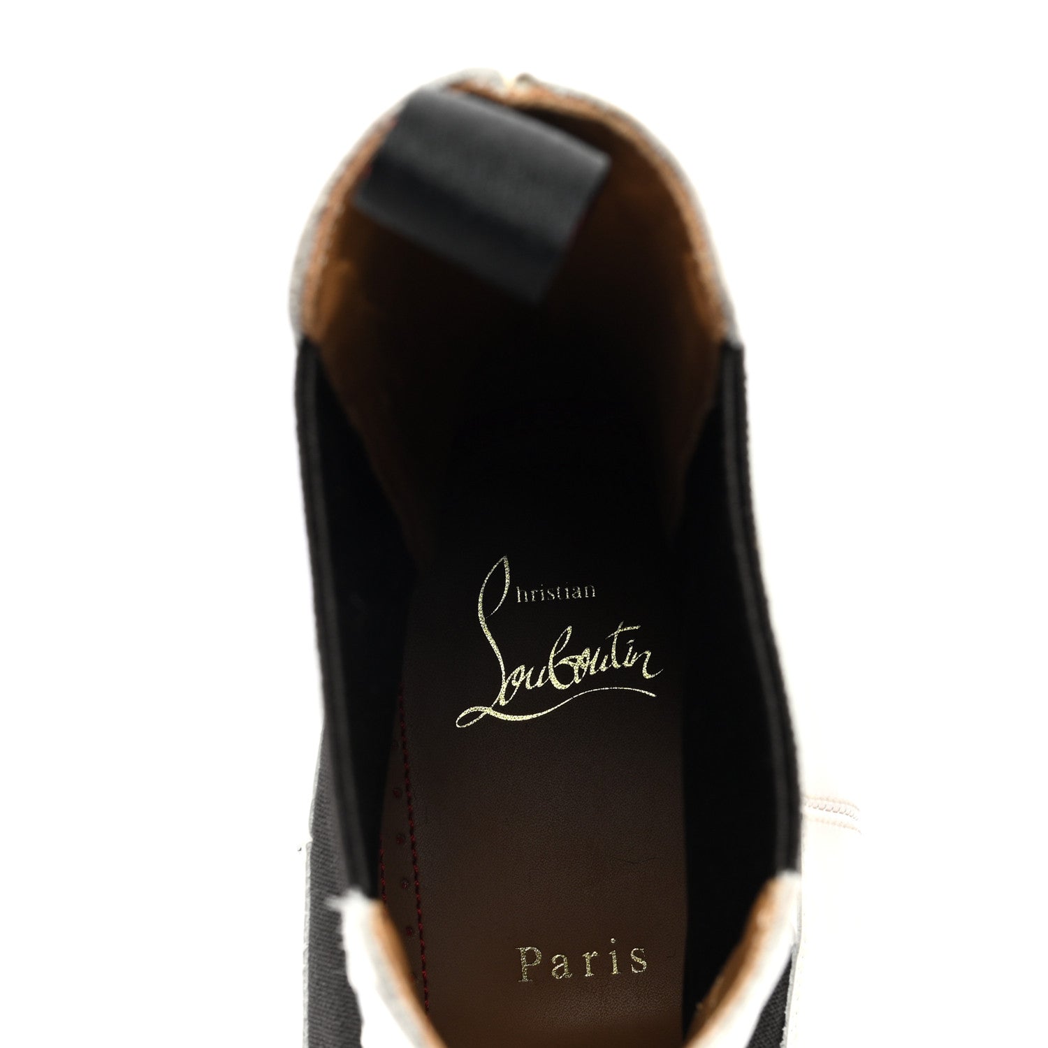 Christian Louboutin Calfskin Abrasivato Mens Motok Flat Boots 42.5 White 7 of 7