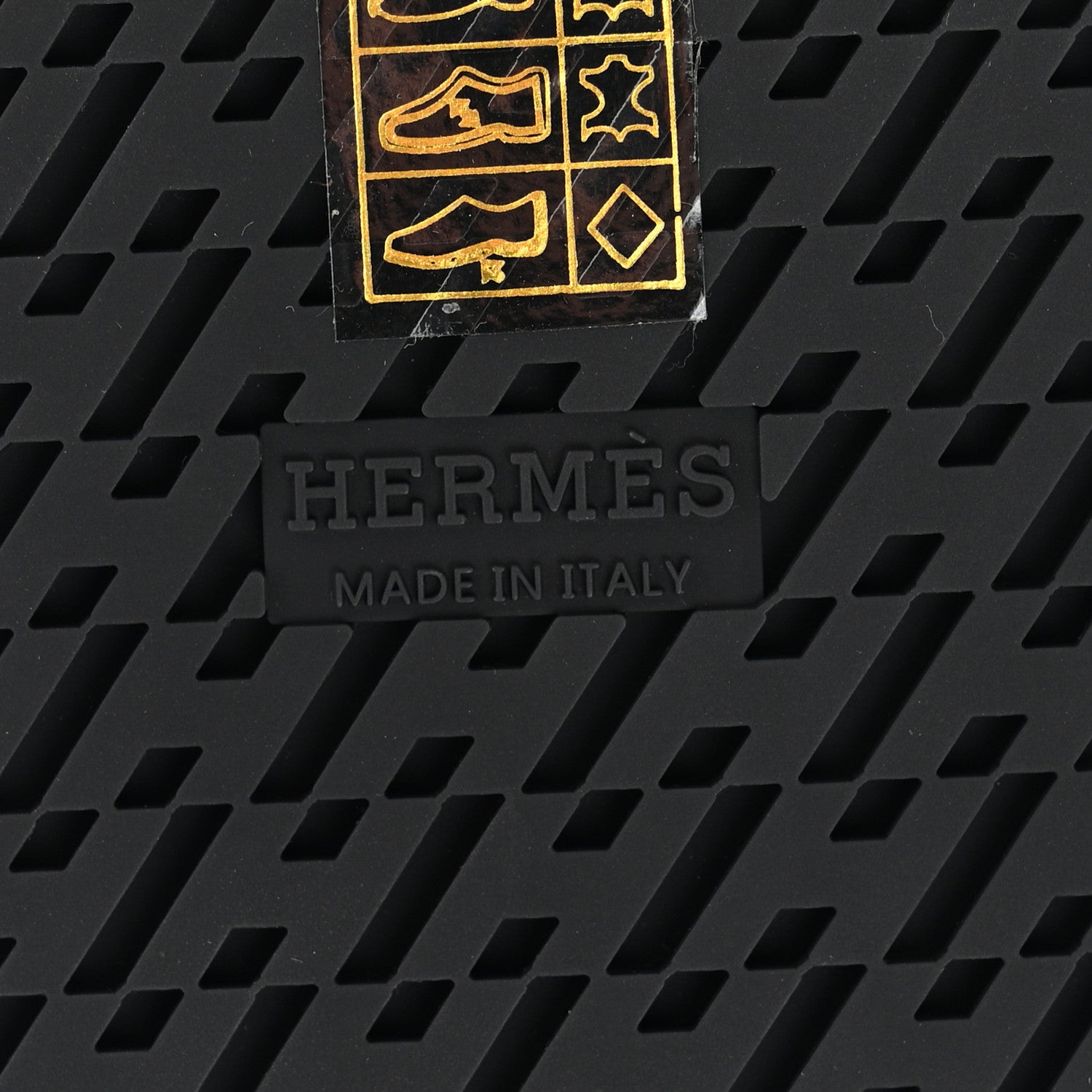 Hermes Calfskin Womens Chypre Sandals 41 Black 6 of 9
