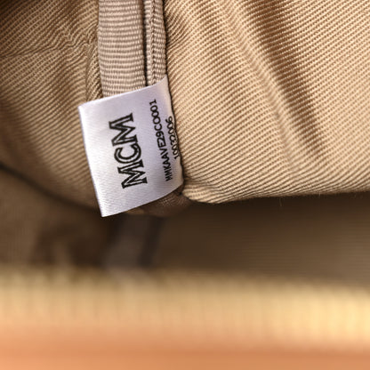 MCM Visetos X-Mini Stark Berlin Backpack Cognac 7 of 10
