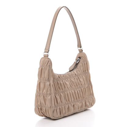 Prada Tessuto Nylon Gaufre Shoulder Bag Cammeo 3 of 10