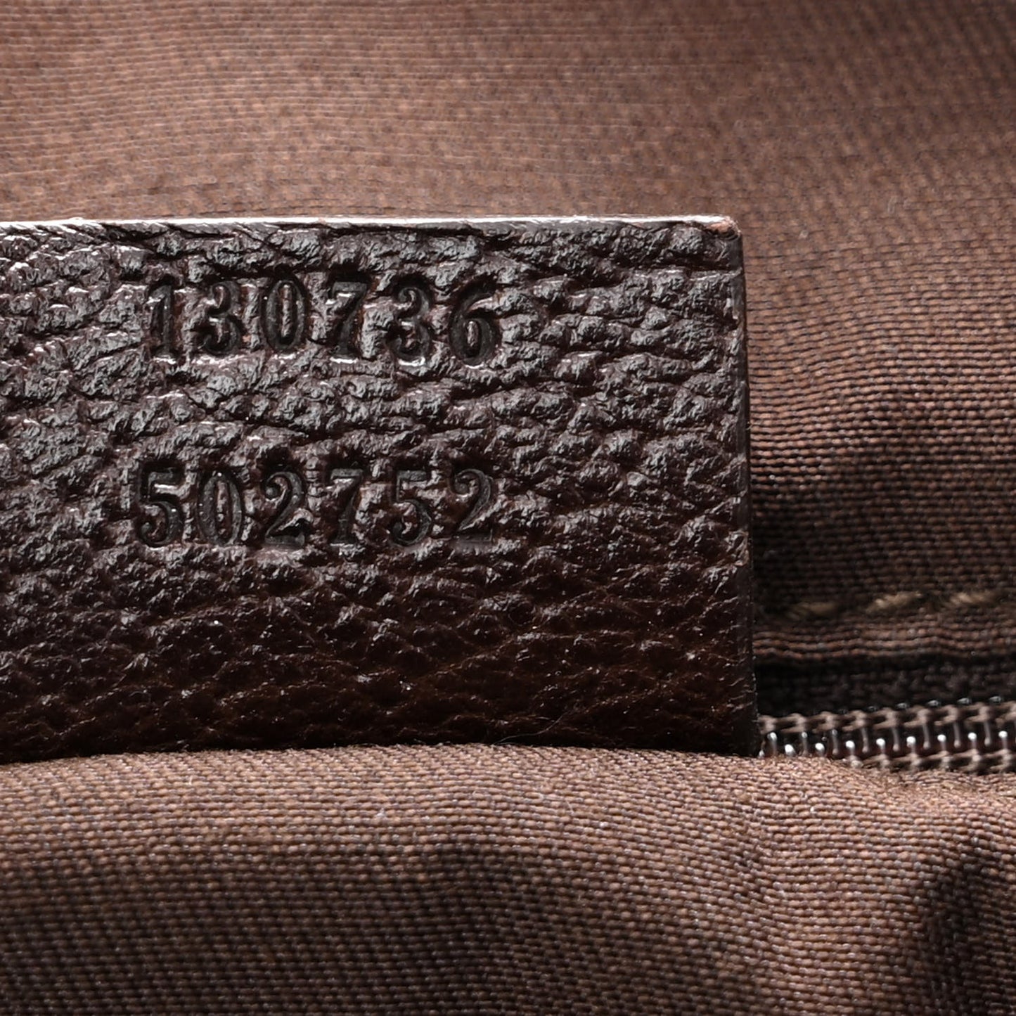 Monogram Medium Abbey Shoulder Bag Dark Brown