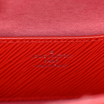 Louis Vuitton Epi Twist Shoulder Bag MM Coquelicot 6 of 11