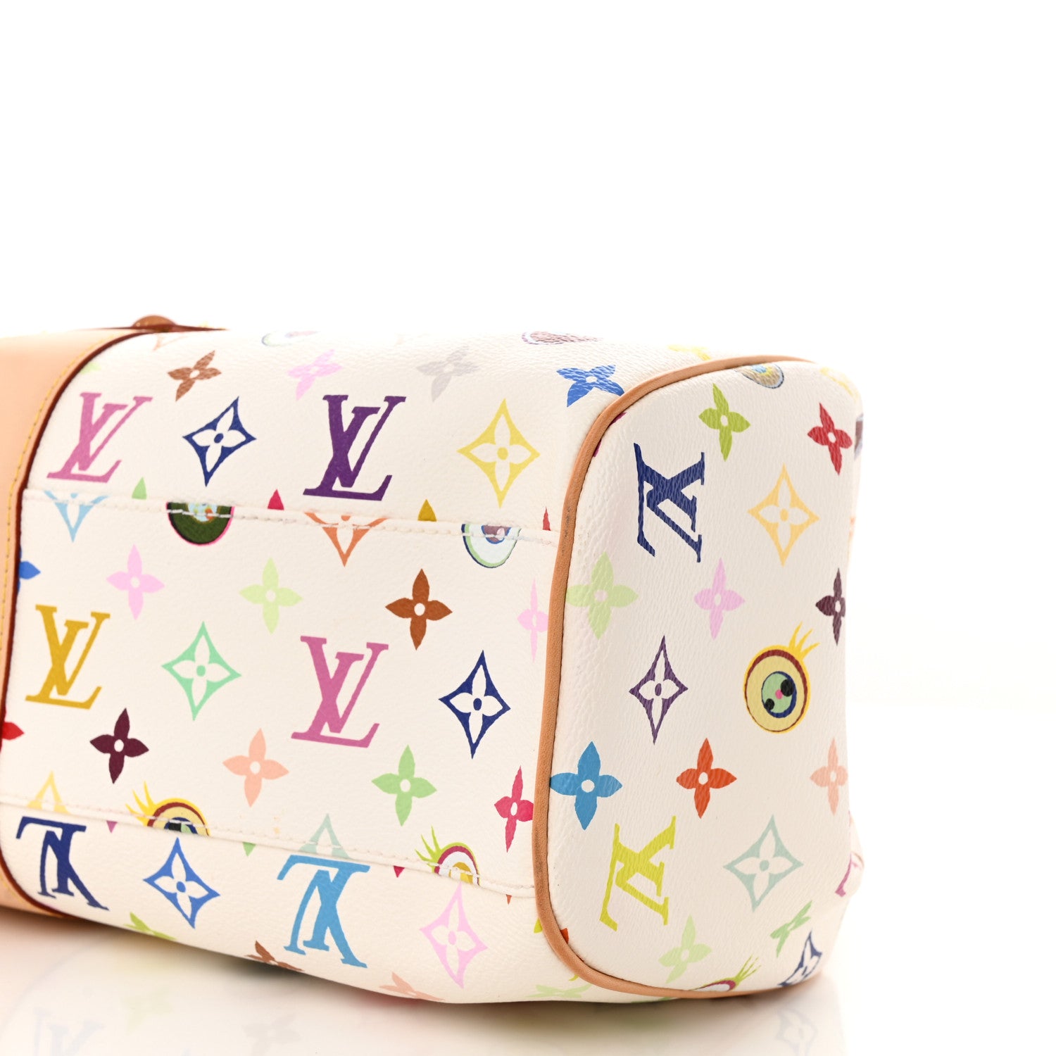 Louis Vuitton Monogram Multicolor Murakami Eye Love You White 9 of 10