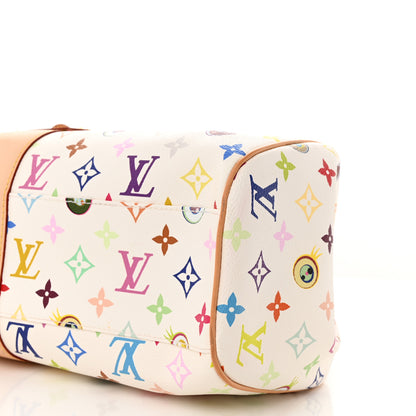 Louis Vuitton Monogram Multicolor Murakami Eye Love You White 9 of 10