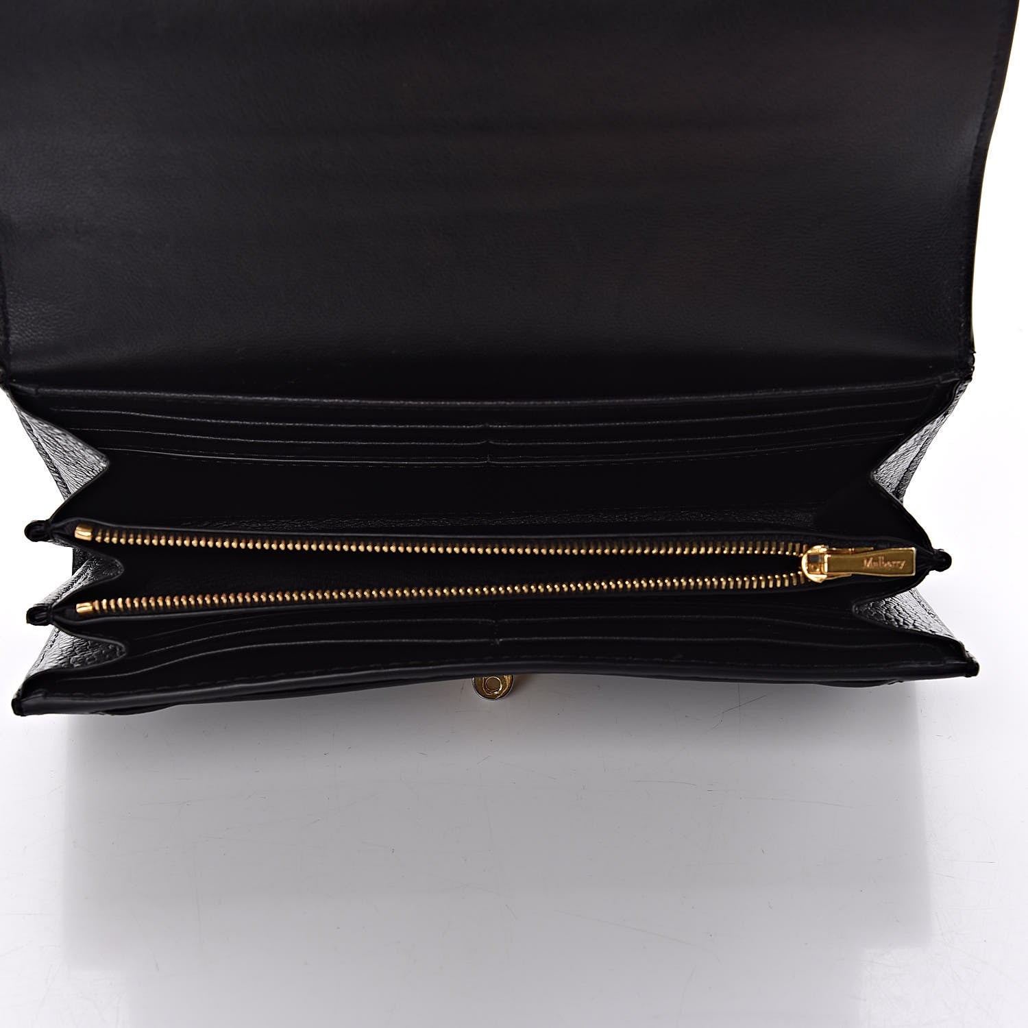 Mulberry Small Classic Grain Darley Wallet Black 5 of 9