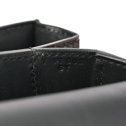 Hermes Chevre Mysore Mosaique Au 24-17 Black 7 of 11