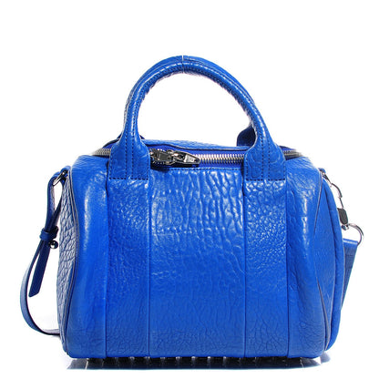 Alexander Wang Pebbled Lambskin Rockie Royal Blue 1 of 9