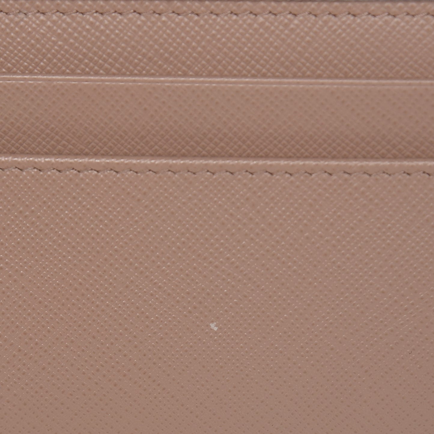 Saffiano Shine Monochrome Continental Wallet Cipria