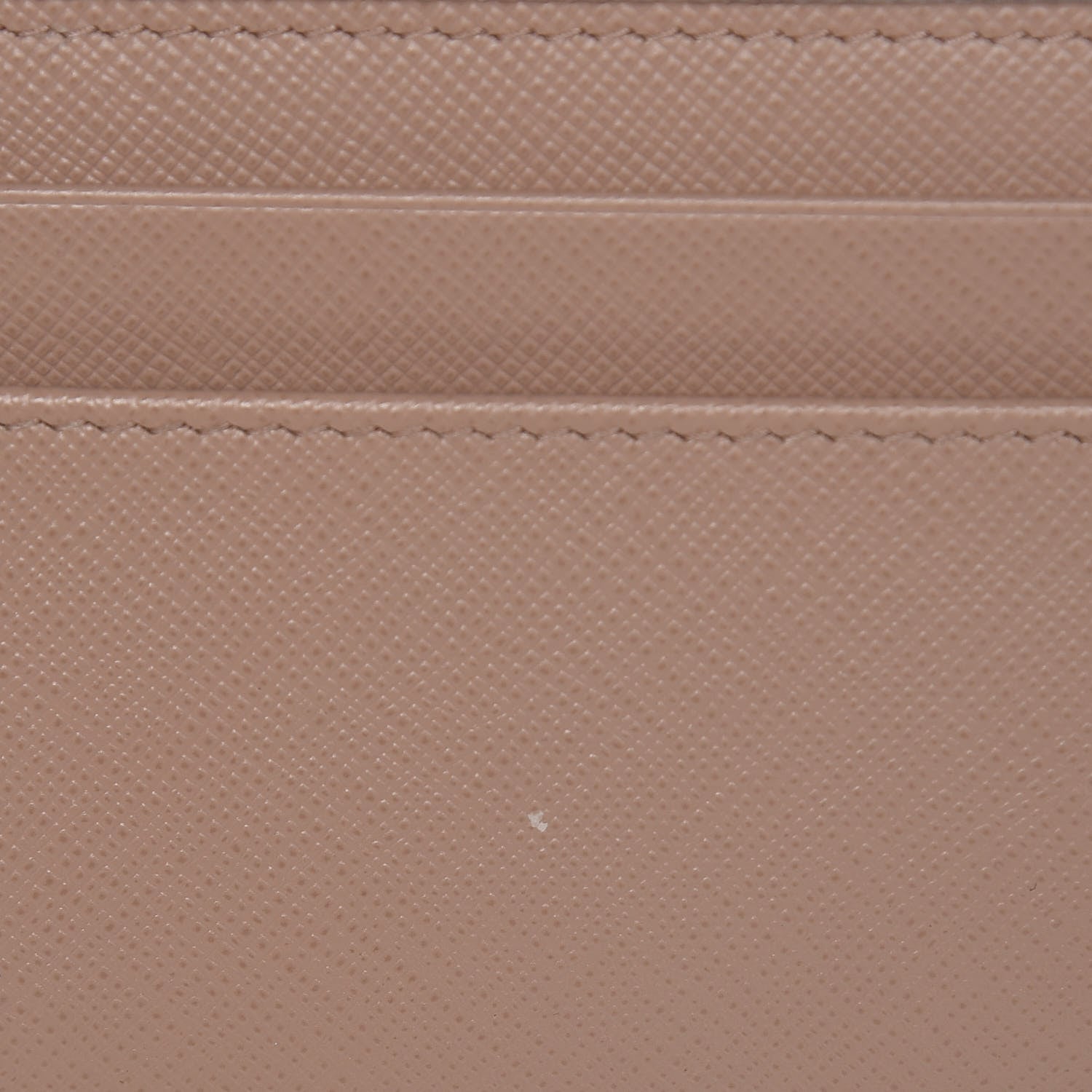 Prada Saffiano Shine Monochrome Continental Wallet Cipria 11 of 13