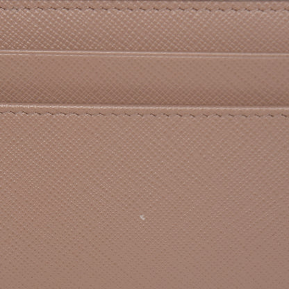 Prada Saffiano Shine Monochrome Continental Wallet Cipria 11 of 13