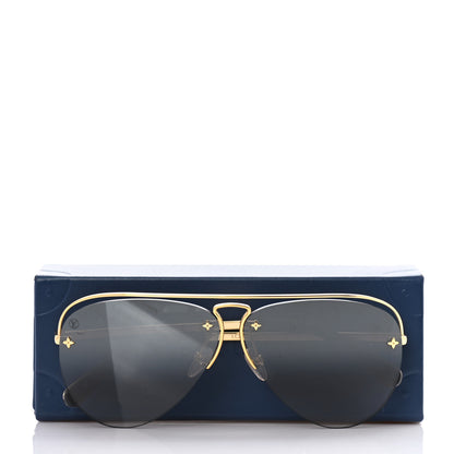 Louis Vuitton Monogram Grease Gradient Sunglasses Z1045W Grey 12 of 12