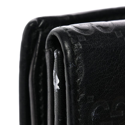 Gucci Guccissima Emily Continental Wallet Black 14 of 14