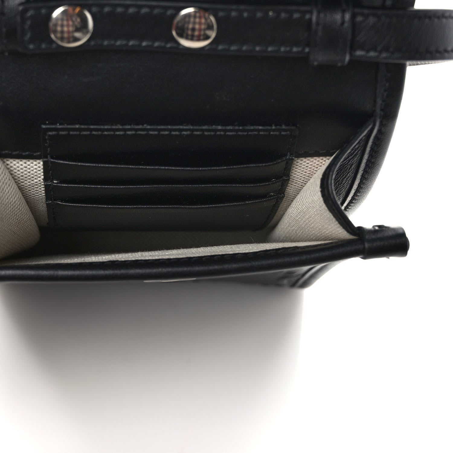 Gucci Calfskin GG Tennis Embossed Mini Crossbody Bag Black 5 of 9