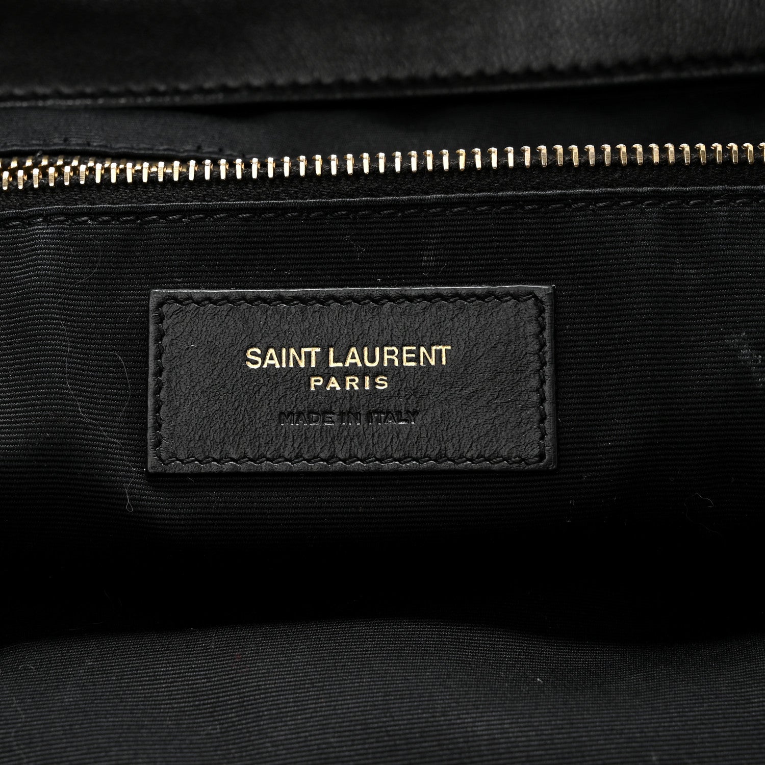 Saint Laurent Lambskin Quilted Maxi Icare Shopping Tote Black 6 of 10