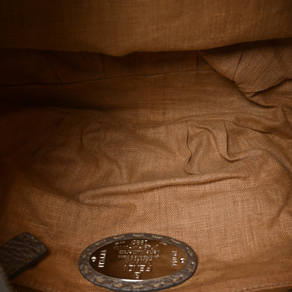 Fendi Cuoio Romano Selleria Hobo Peltro 4 of 9