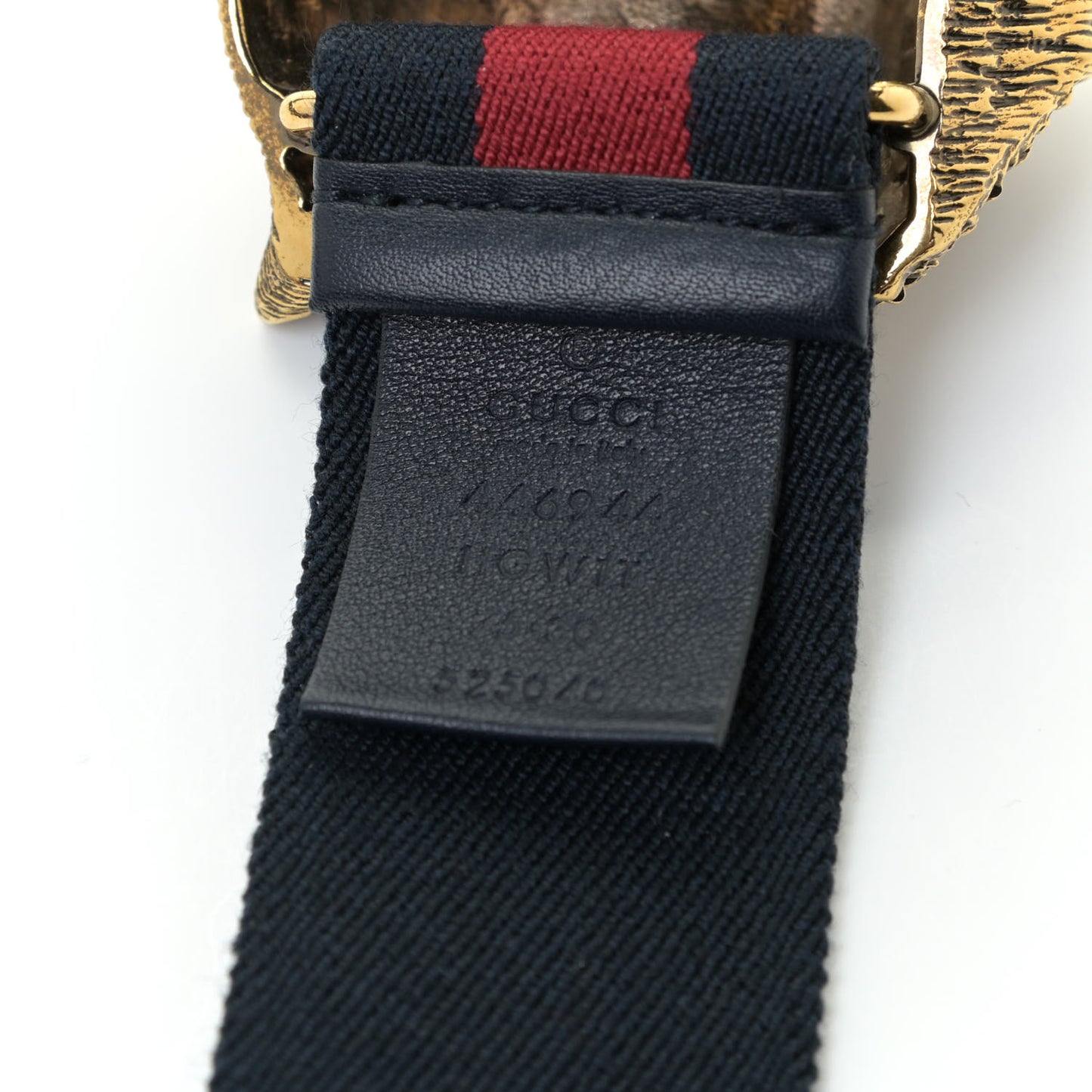 Web Feline Buckle Belt 75 60 Green Red