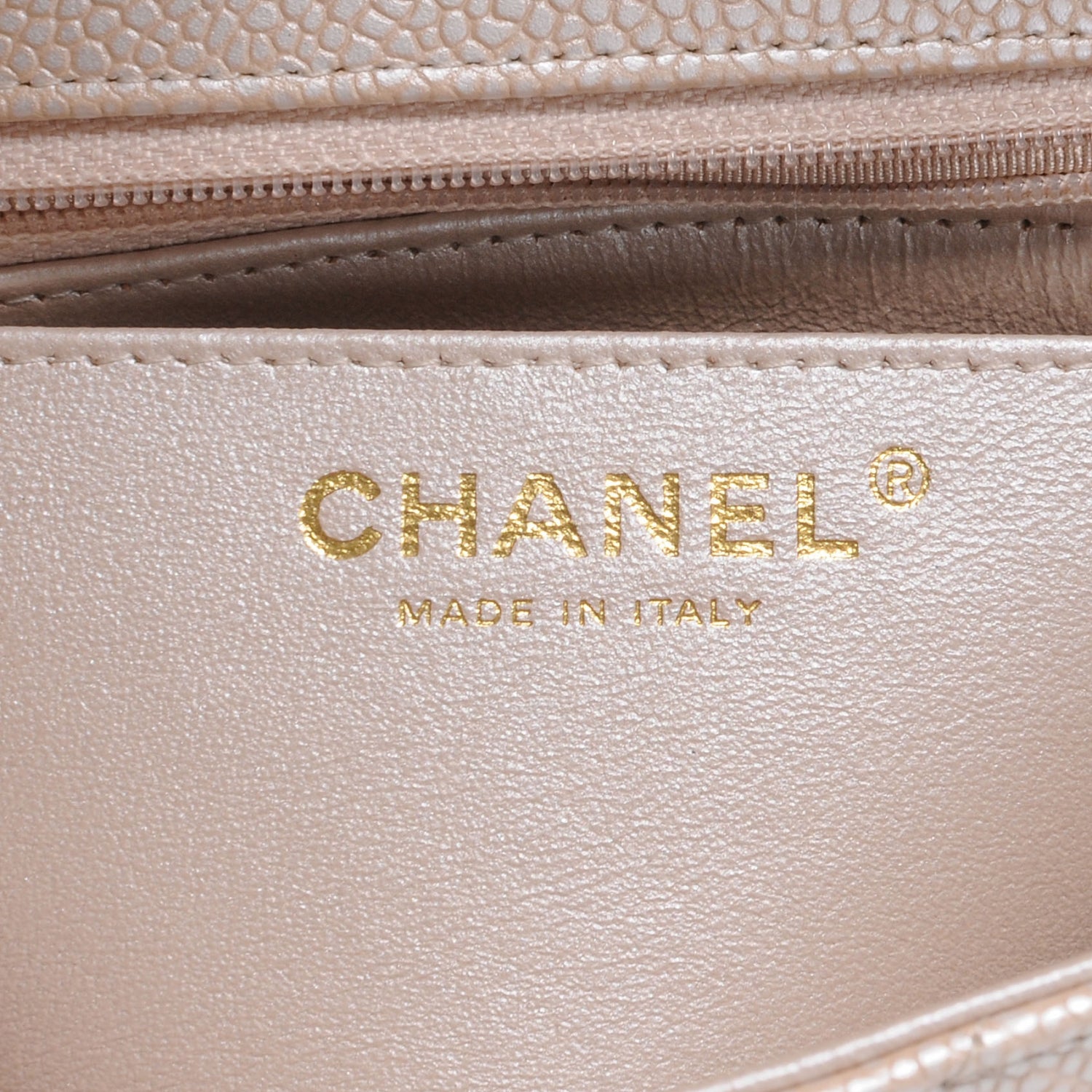 Chanel Caviar Quilted Mini Square Flap Pearl 7 of 8