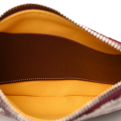 Goyard Goyardine Mini Senat Pochette Burgundy 5 of 7